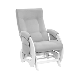 ​Кресло-глайдер для укачивания и кормления Milli Ария, Velutto 51, Молочный дуб