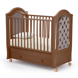 ​Кроватка для новорожденного с продольным маятником Nuovita Grazia Swing
