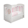 Sofi "Банни" детская кроватка для Новорожденных, белая, полянка, МЛК, купить в СПб, в интернет магазине Piccolo