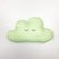 Бортик-облачко малое салатовое в детскую кроватку LoveBabyToys Цветочная страна