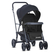 Прогулочная коляска для двоих детей разного возраста Caboose Graphite Joovy черная