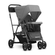 Прогулочная коляска для двоих детей Caboose Ultralight Graphite Joovy серый