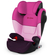 Универсальное детское автокресло 2 в 1 Solution M-Fix (Солюшн М-Фикс) возрастной группы 2-3 (15-36 кг), в розовом цвете Purple Rain​