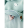 LOOM Animal Sheeps детский плед с рисунком, 100x100 см, цвет Фисташковый
