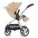 Модная прогулочная коляска EGG Honeycomb & Chrome Chassis