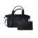 Стильна и одновременно очень удобная сумка для для мамы из кожи Bugaboo Storksak Black​