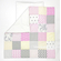 Детское лоскутное одеяло для новорожденных из коллекции Маленькая принцесса размером 108 х 108 см от LoveBabyToys