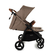 Детская прогулочная коляска для двойни и погодок Valco Вaby Snap Duo Trend (Валко Беби Снап Дуо), цвет капучино (Cappuccino)