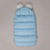 Пуховый зимний конверт с помпонами для новорожденного Наследник Выжанова, голубой