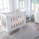 Кроватка для новорожденных и маленьких детей Micuna ​Bbstyle Relax, white