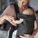 Рюкзак для переноски новорожденных детей BabyBjorn MINI Cotton Jersey, Темно-серый