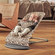 Кресло-шезлонг для новорожденного BabyBjorn ONE Cotton Леопард бежевый