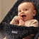 Кресло-шезлонг для новорожденного BabyBjorn ONE Cotton Леопард антрацит
