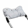 Муфта на рукоять детской коляски "МиМиМи" с подкладкой из овчины Platinum