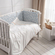 Комплект постельного белья для новорожденных Perina Toys Зверюшки Голубые