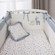 Комплект постельного белья для новорожденных Perina Little Forest Аквамарин