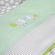 Комплект постельного белья для новорожденных Perina Венеция Лапушки салатовый