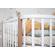 Детская кроватка для новорожденных Ellipse Classic имеет 3 уровня высоты ложа