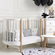Детская кроватка для новорожденных Ellipse Classic можно превратить в удобный диванчик