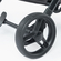 Задние колеса на пружинной подвеске коляски Happy Baby Flex 360