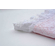 Кружевной плед-конверт на выписку Chepe "Подснежник" бело-розовый