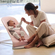 Кресло-шезлонг для новорожденных BabyBjorn Balance Cotton Jersey светло-розовый с серым