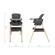 Детский стульчик-трансформер Tutti Bambini High chair NOVA для детей с 0 до 12 лет