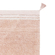 Стираемый хлопковый ковер Цветение розовый