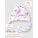 Детская шапочка чепчик Bebo для новорожденного со швами наружу, Зайчики в цветах
