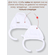 Одежда для новорожденных BeboДетская шапочка чепчик Bebo для новорожденного со швами наружу