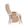 ​Кресло-глайдер для укачивания и кормления Milli Angel, Velutto 18, Слоновая кость