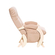 Кресло-качалка для укачивания и кормления Milli Smile, Дуб шампань, Velutto 18